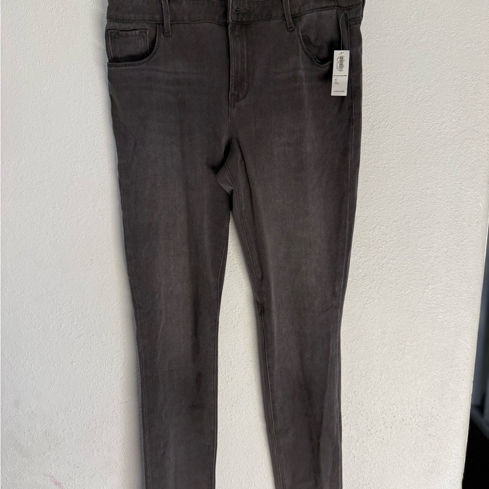 Old Navy Gray Rockstar Jeans